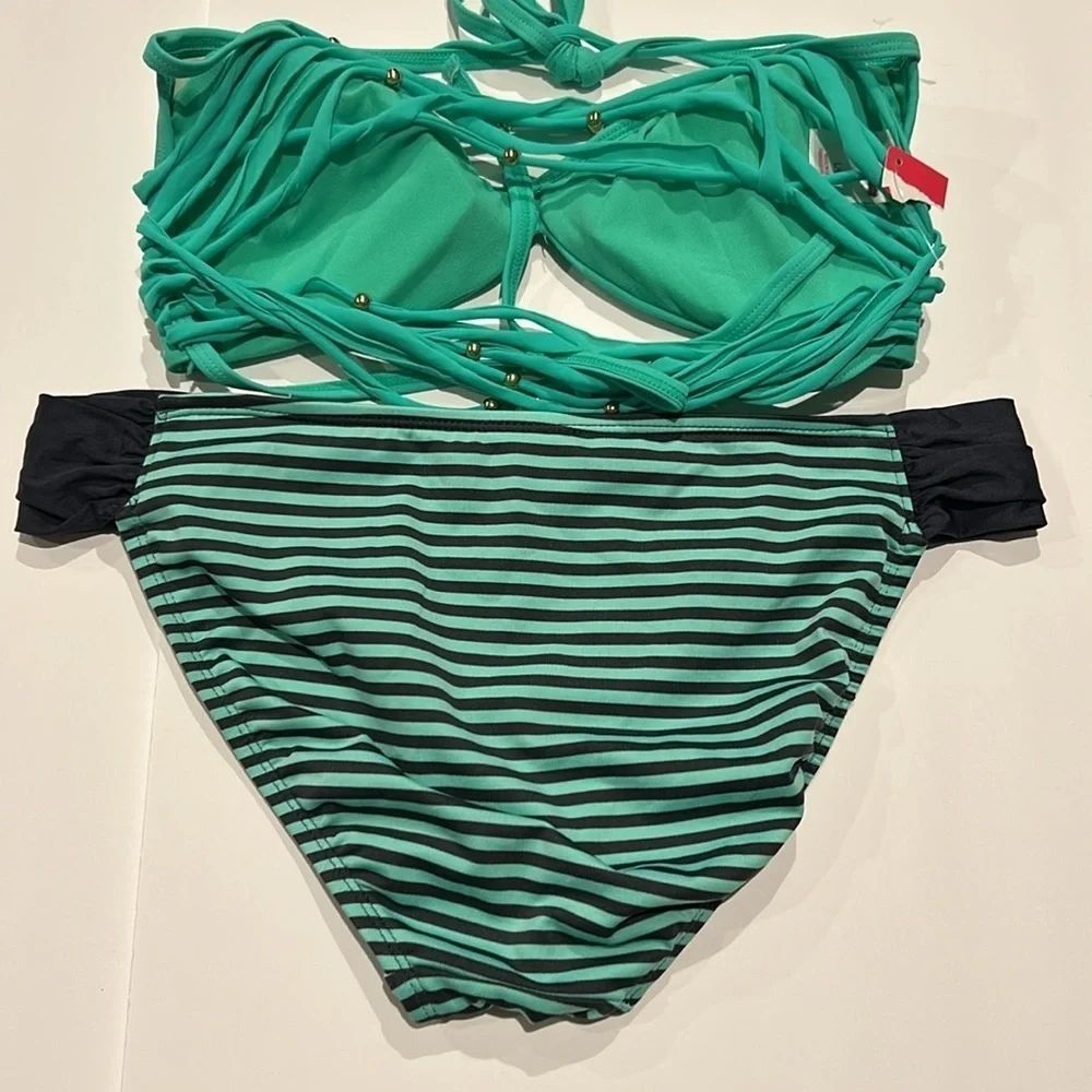 Bikini Swim bundle top and bottom size Large XL new